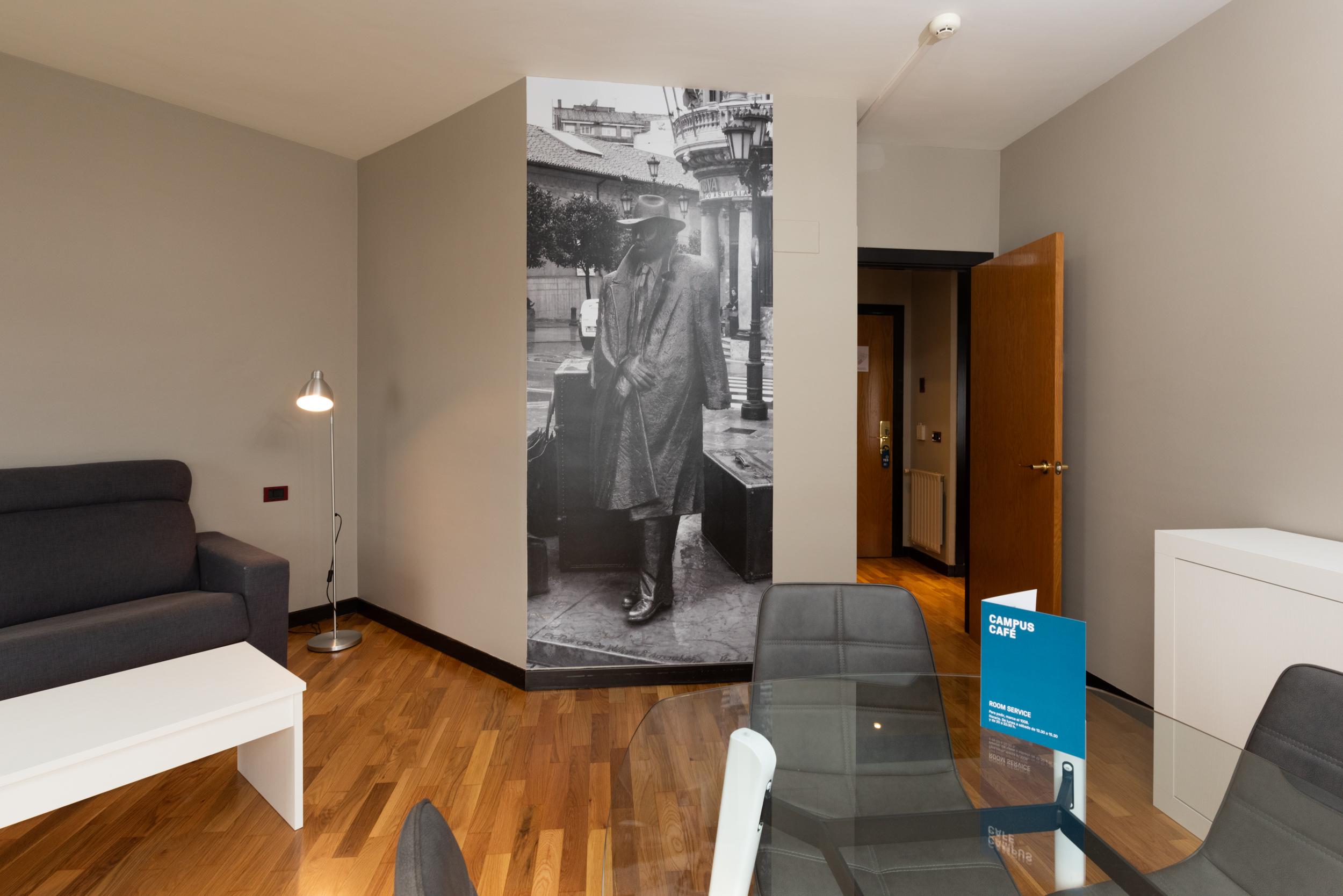 Aparthotel Campus Oviedo Ngoại thất bức ảnh